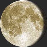 Waning Gibbous on 03/17/2025