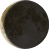 Waning Crescent on 01/4/2027