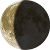 25/10/2024 - Luna calante