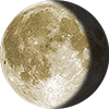 Waning Gibbous on 02/25/2027