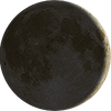 Waxing Crescent on 05/18/2026